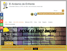 Tablet Screenshot of elandamio.net